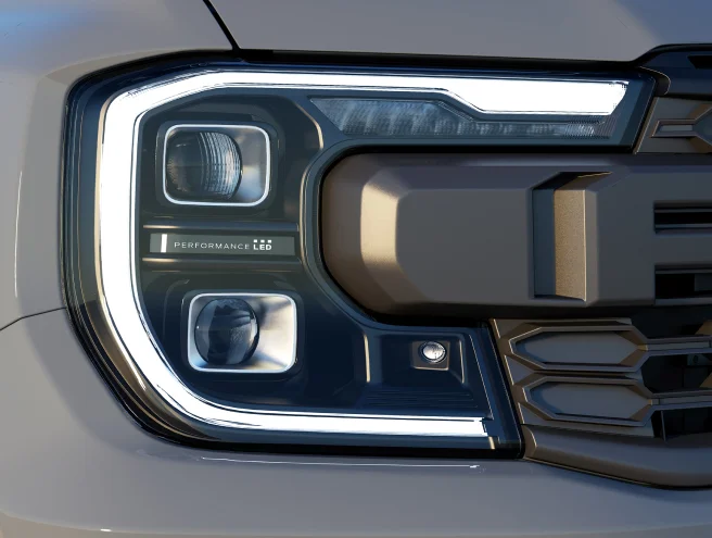 Thiết kế đầu xe đặc trưng