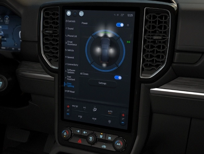 Hệ thống chiếu sáng đa vùng